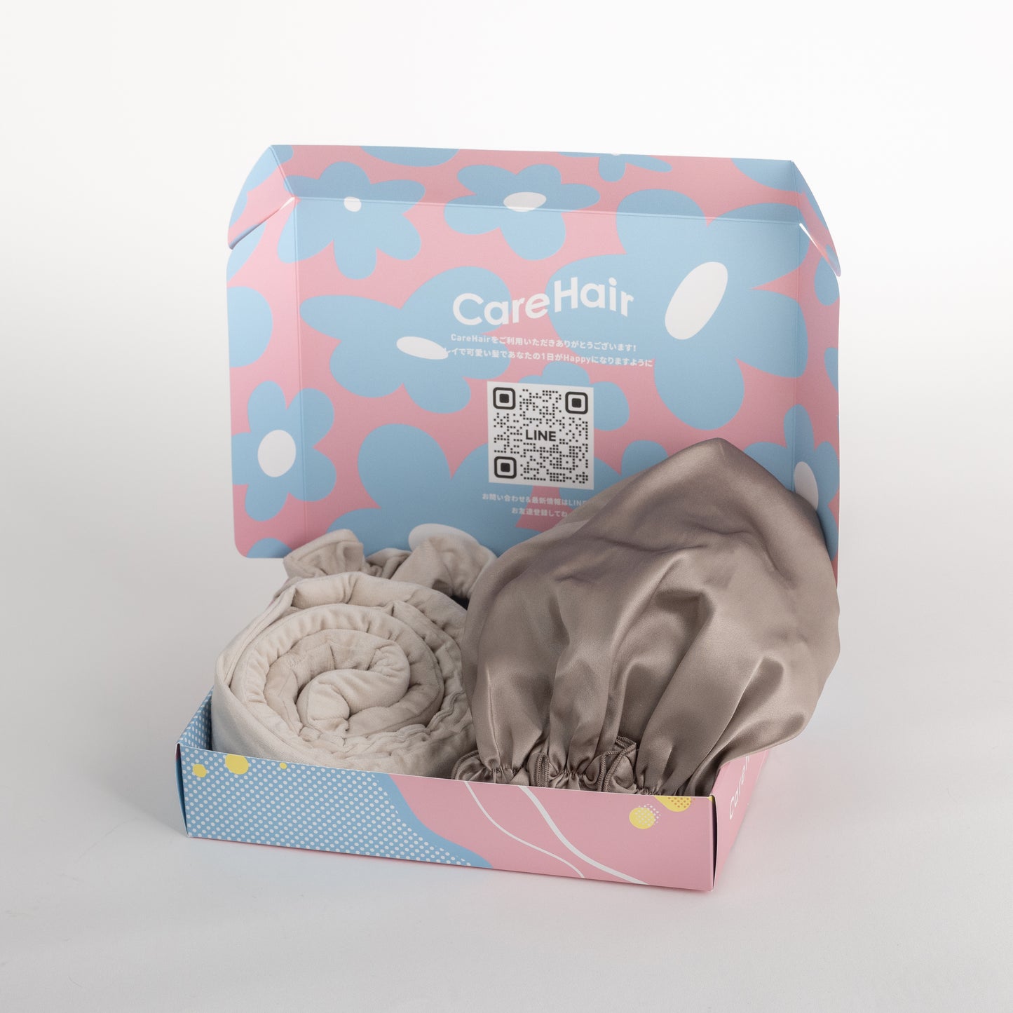 【定番シリーズ】ベーシック +シルクナイトキャップ